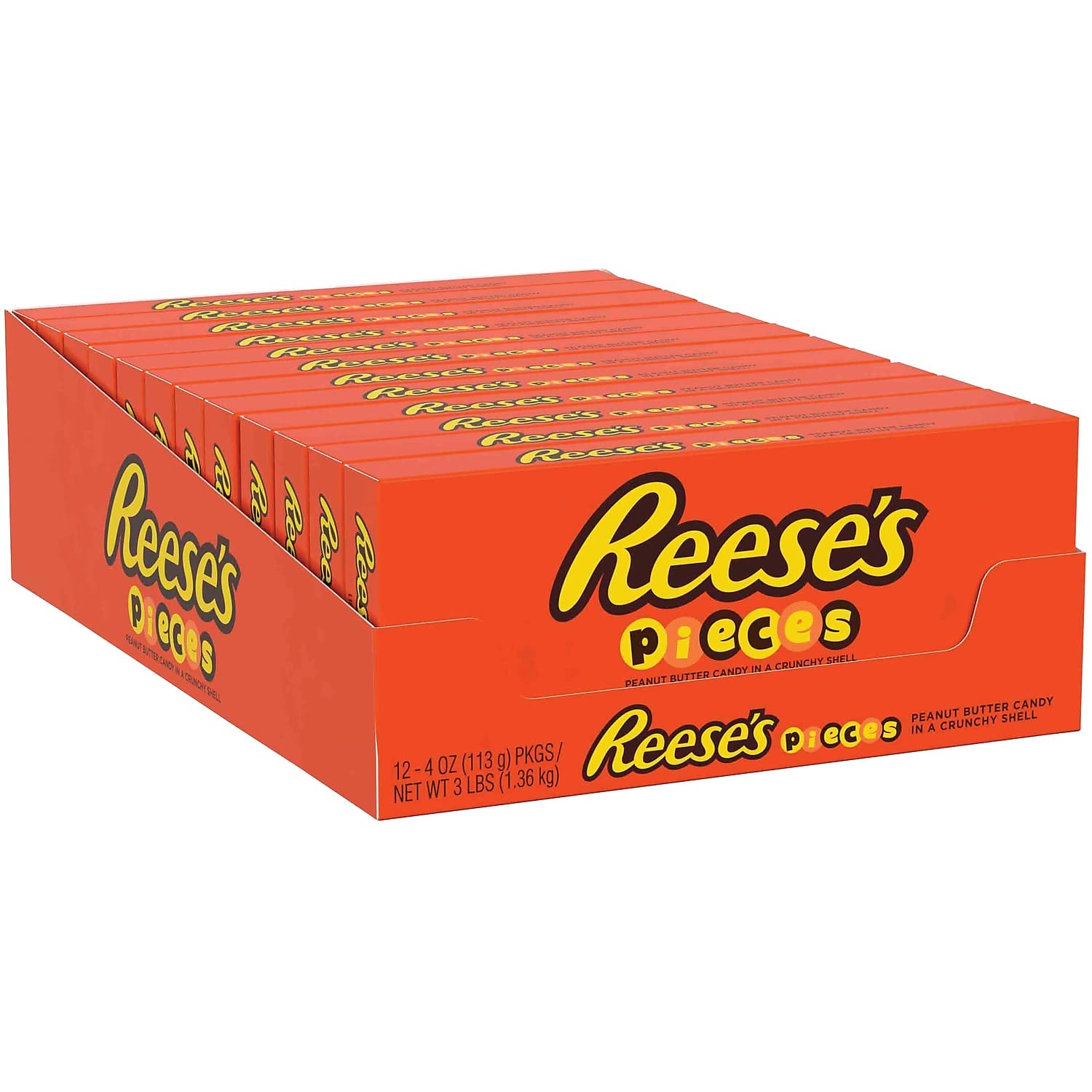 Reese's Pieces hand-pour moment showing easy portioning during gatherings