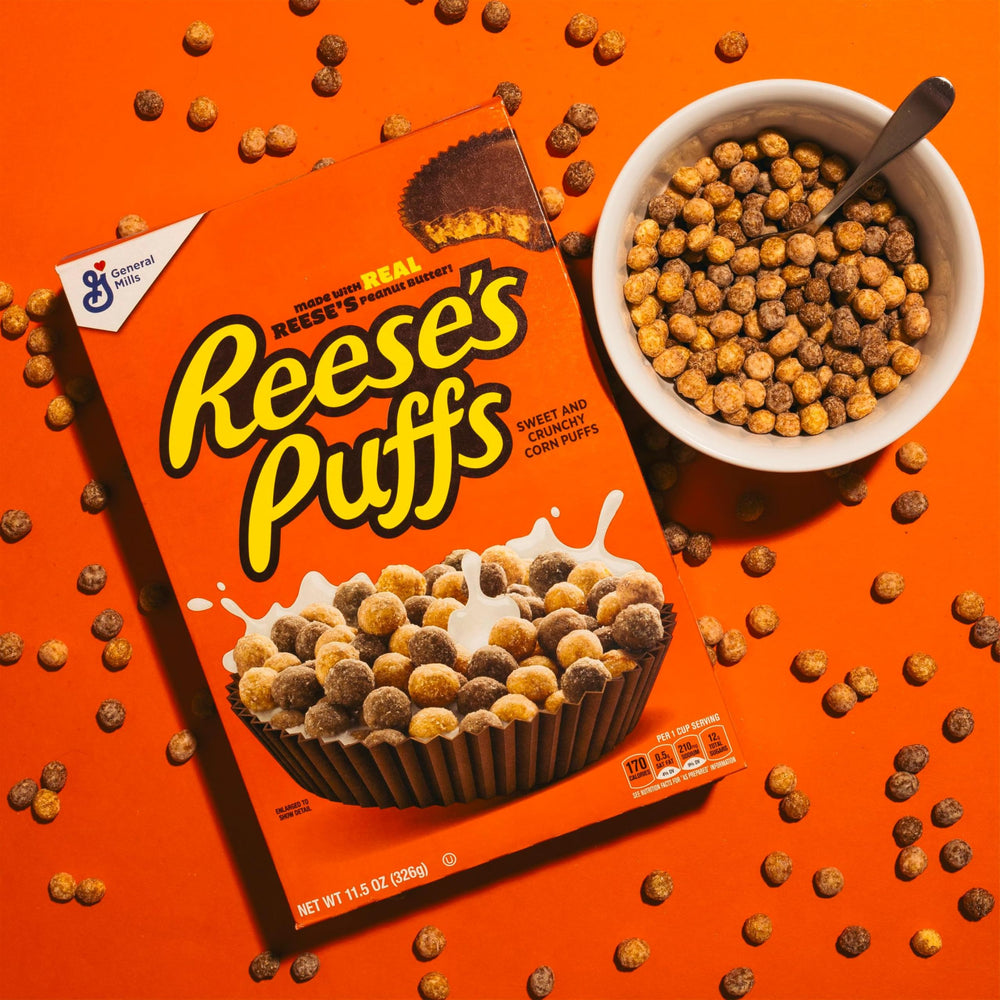 Reese's Puffs used as a cereal bars ingredient for snack versatility