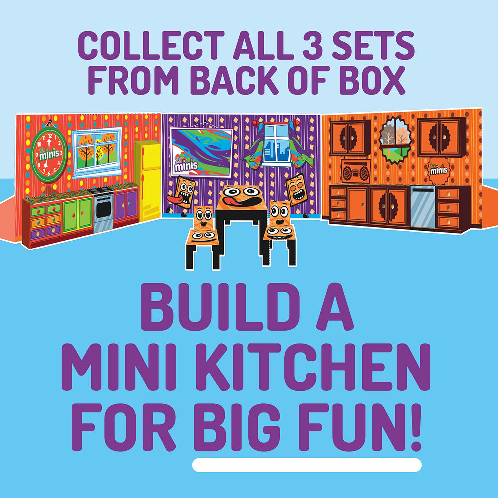 Reese's Puffs Minis whole grain cereal for a balanced start.