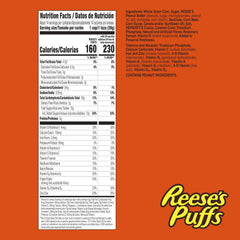 Reese's Puffs pours into a bowl to start the morning