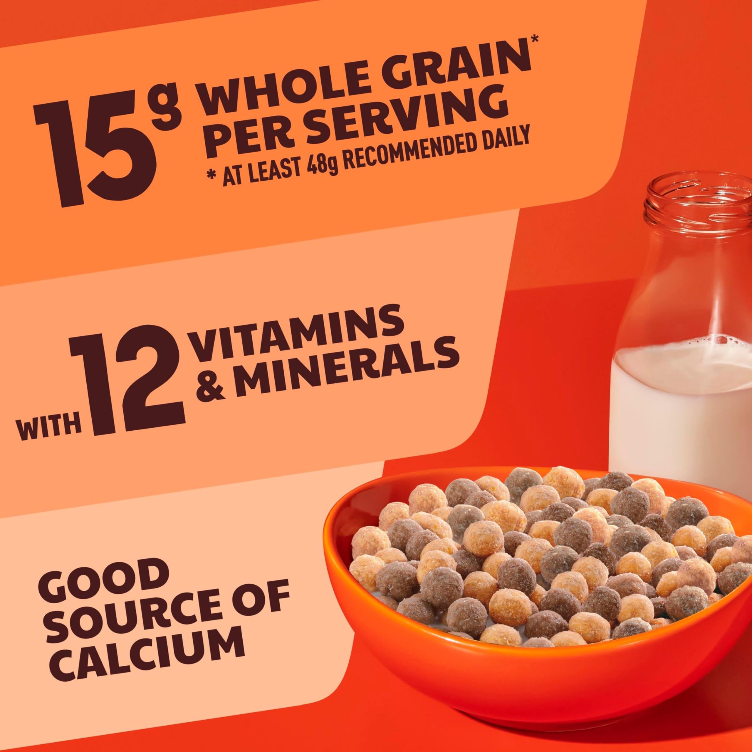 Reese's Puffs as a sundae topping for a chocolatey twist.