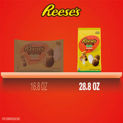 White creme peanut butter eggs showcased for dessert ideas