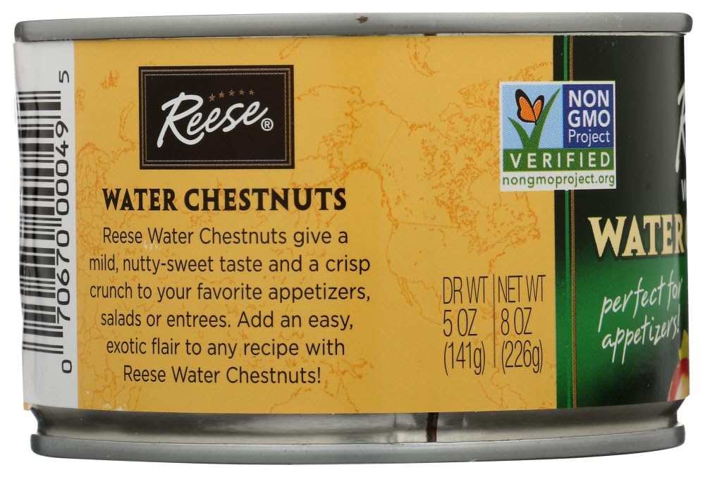 Reese whole-water-chestnuts image presents a versatile stir-fry ingredient