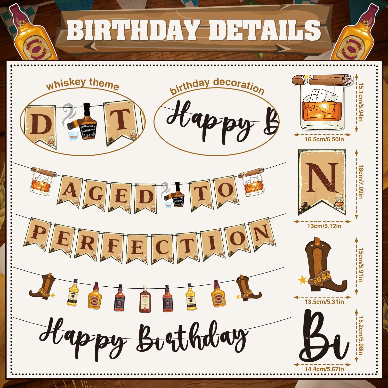 Refavor happy birthday sparkling black banner adds festive flair to the party.