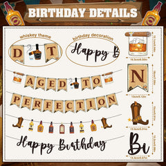 Refavor happy birthday sparkling black banner adds festive flair to the party.