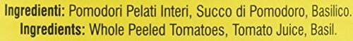 REGA San Marzano DOP tomatoes, thin pointed shape with thick flesh, perfect for simmering.