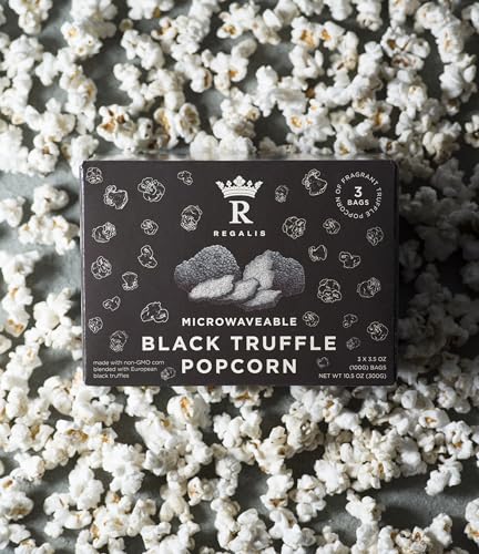 Regalis black truffle close-up emphasizes earthy aroma and premium ingredients