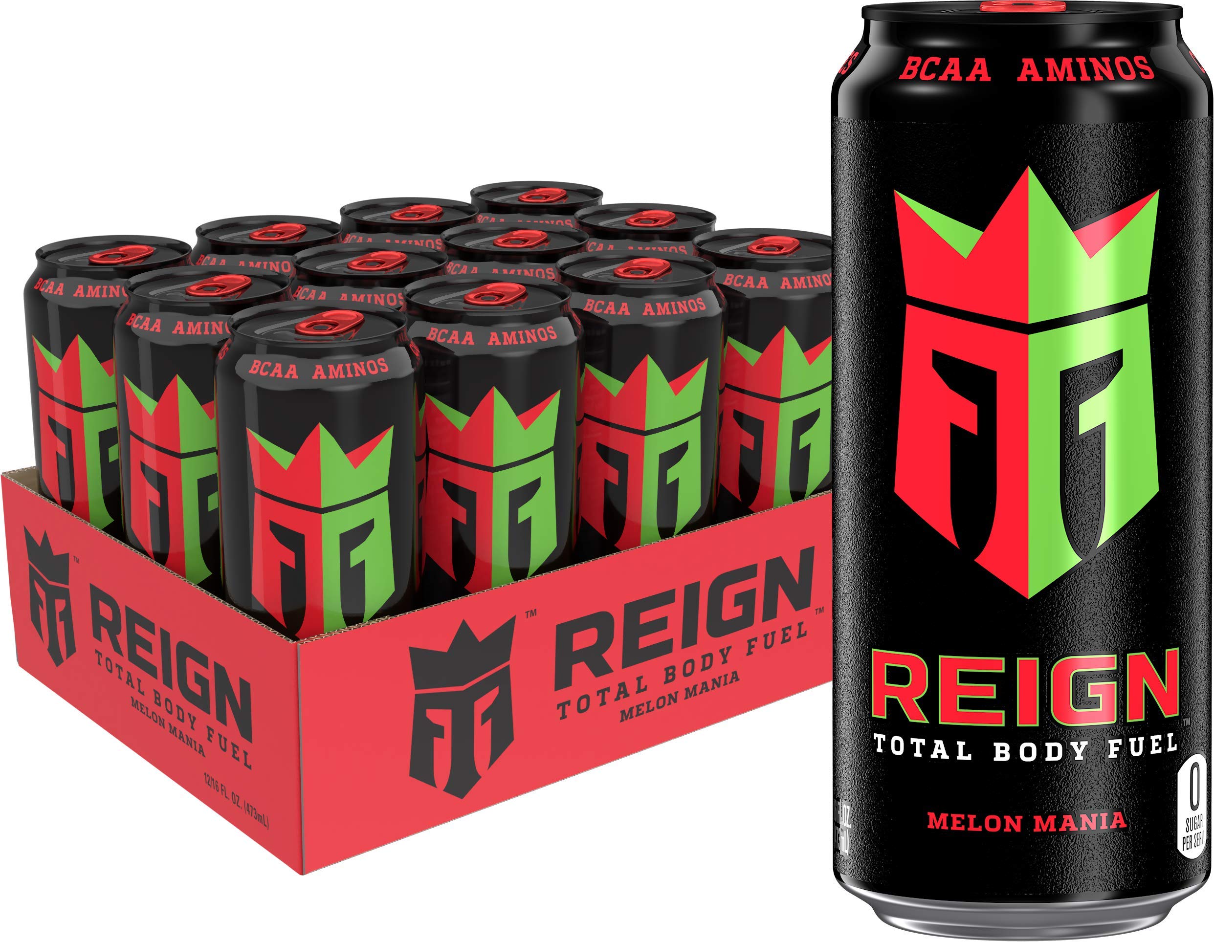 Reign Melon Mania bottle for an energy-boosting pre-workout moment