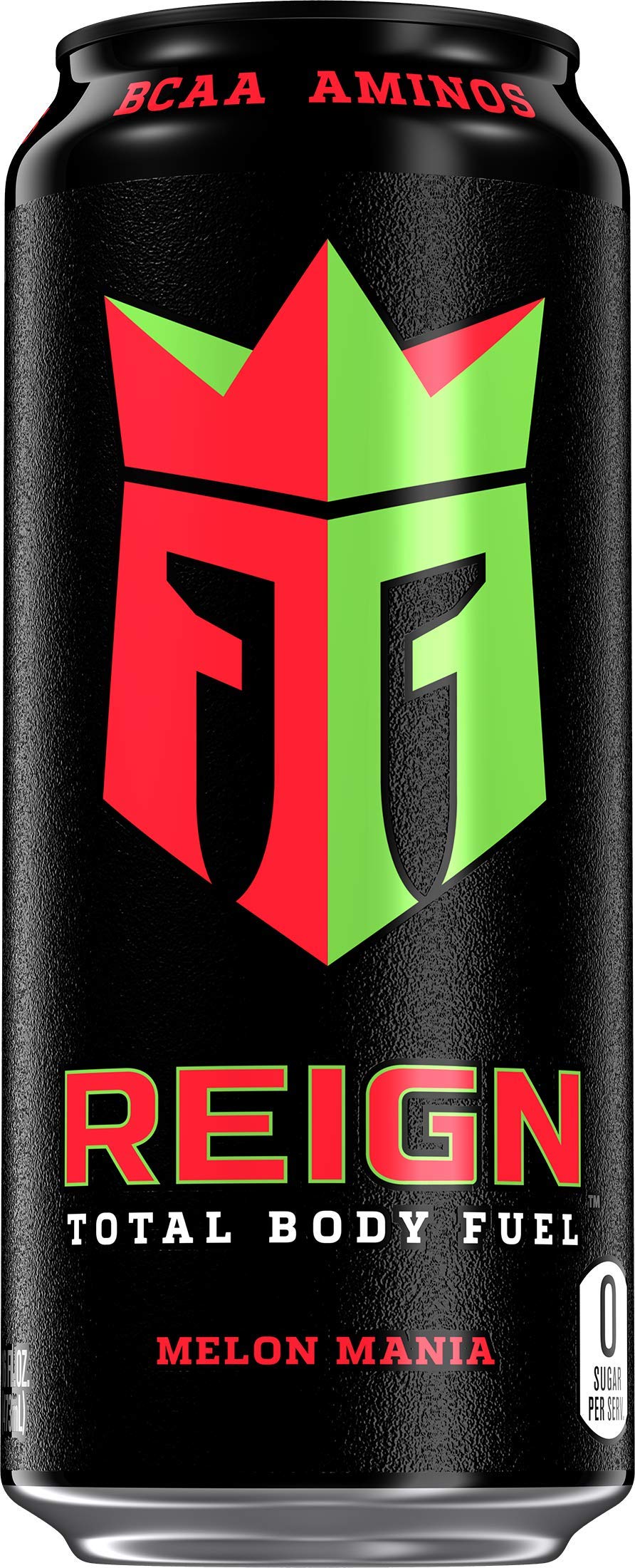 Reign Melon Mania label shows BCAAs and electrolytes for recovery support