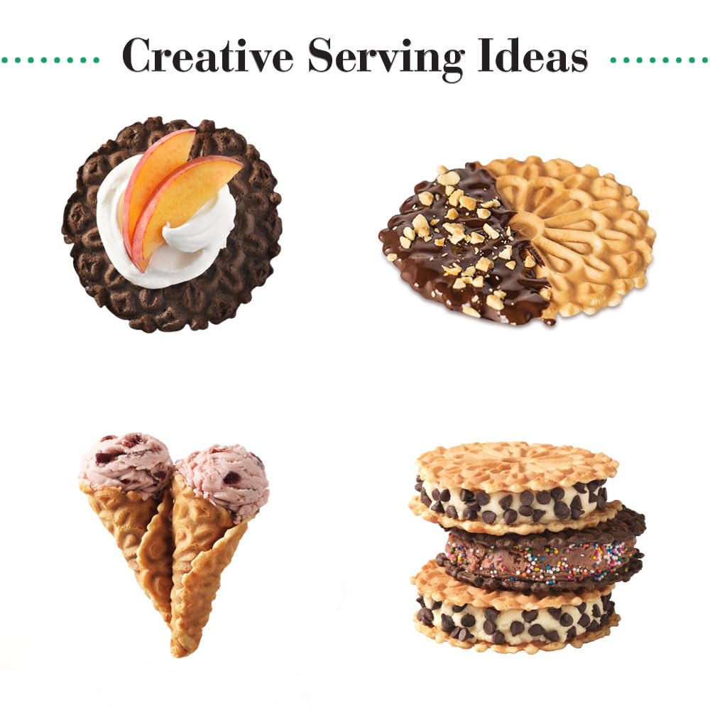 Reko pizzelle contains no trans fats or preservatives for simple ingredients