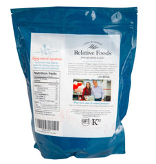 Relative Foods Baking Soda poured from a measuring cup, great for recipes.