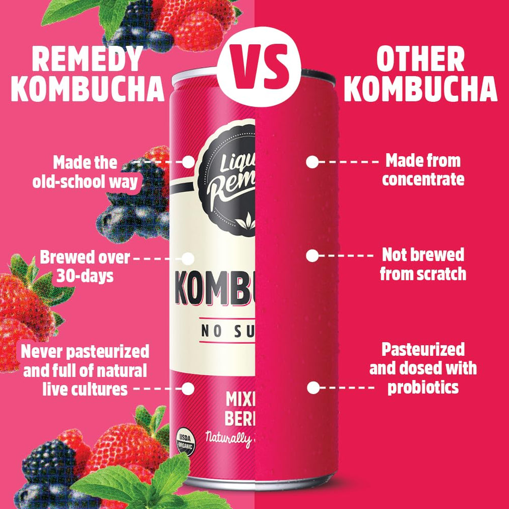 Remedy Liquid Remedy mixed berry splash highlighting vibrant flavor