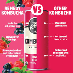 Remedy Liquid Remedy mixed berry splash highlighting vibrant flavor