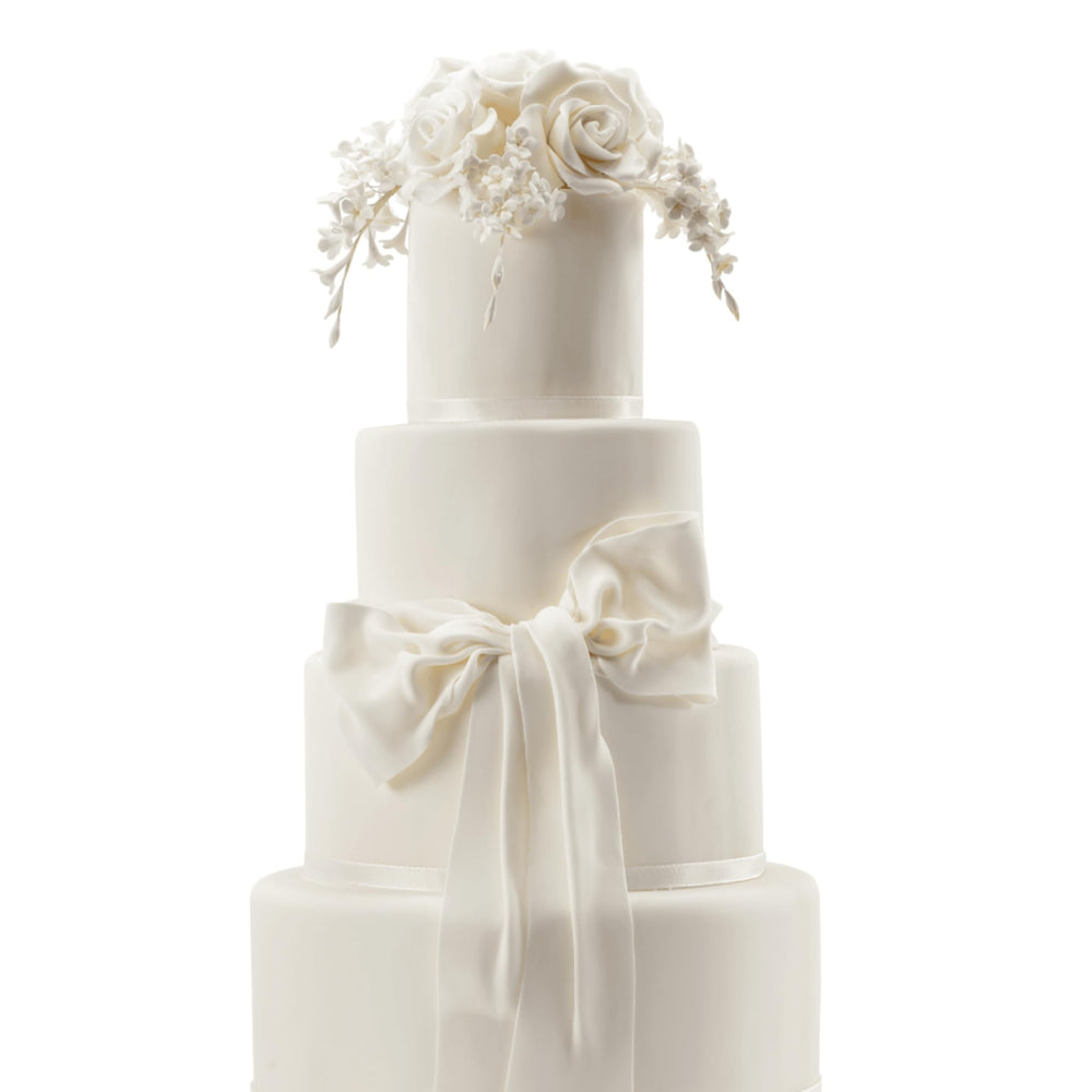 Renshaw fondant cupcakes decorated with clean, even layers.