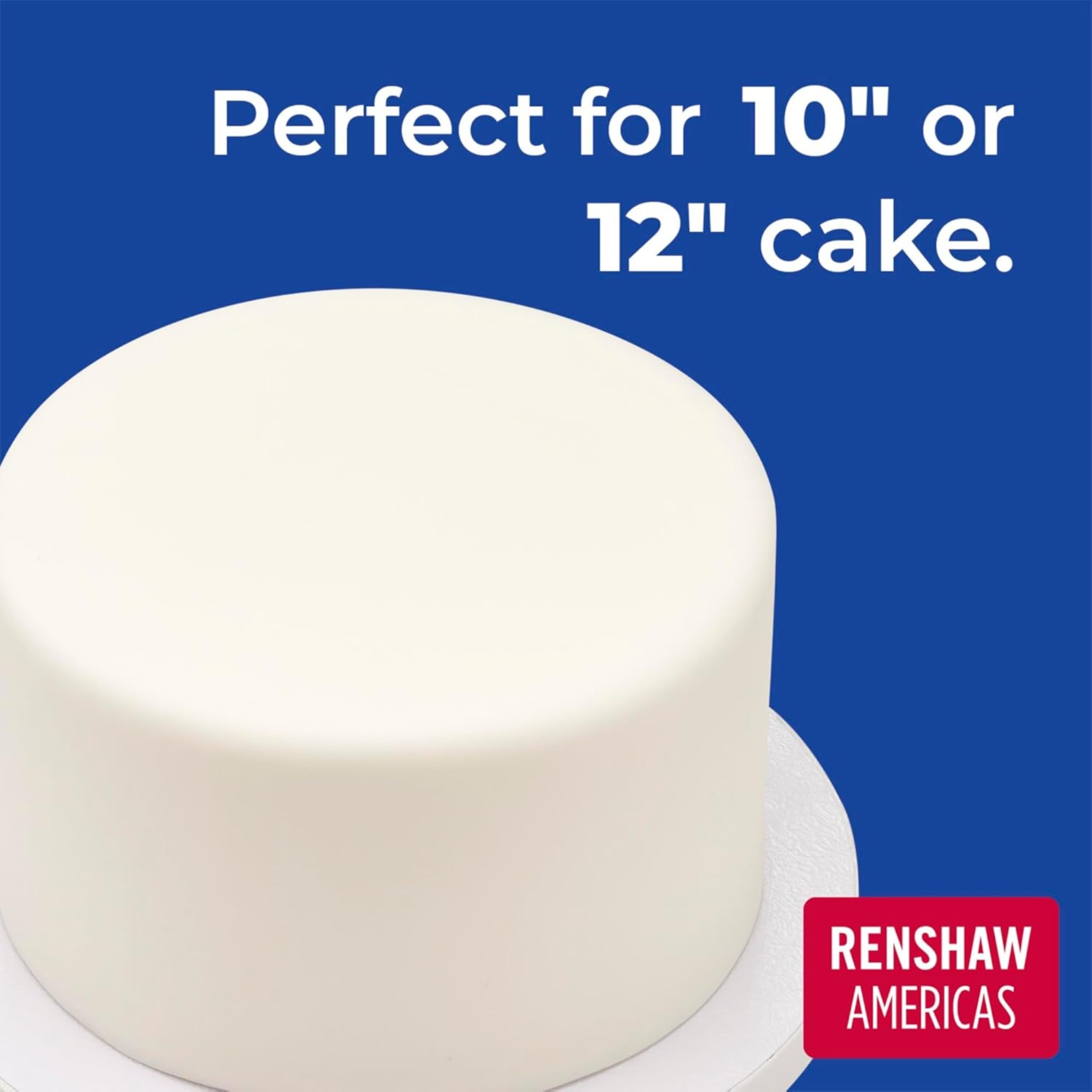 Renshaw fondant decorated cake details for precise designs.