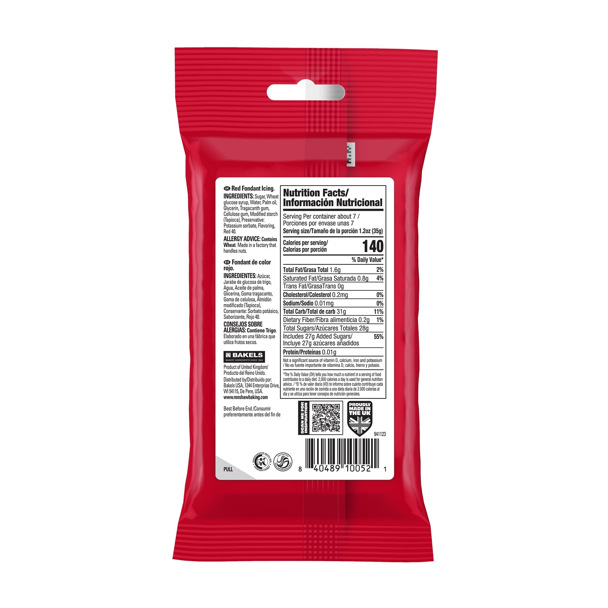 Renshaw Fondant for cakes, cupcakes, and cookies with a professional finish.