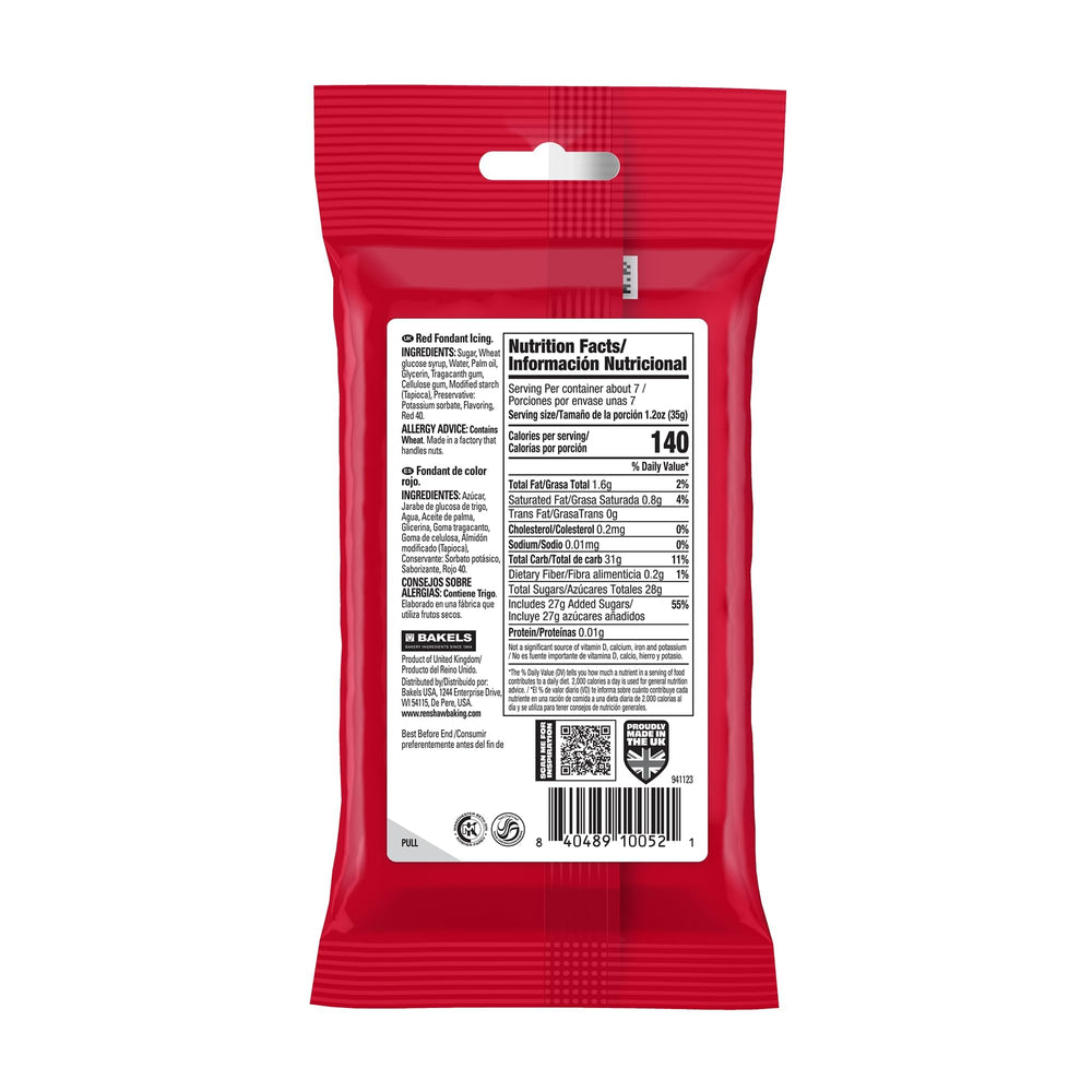Renshaw Fondant for cakes, cupcakes, and cookies with a professional finish.