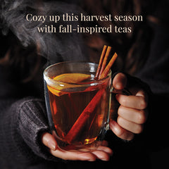 The Republic of Tea Pumpkin Pie Chai Herb Tea, bakery-inspired spice for a comforting cup.