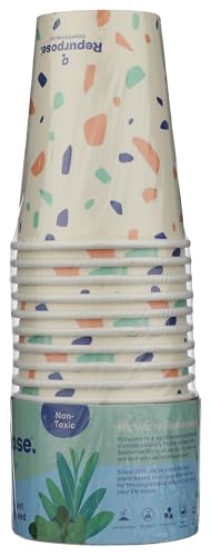 Repurpose commercial compostable cup 12oz in bakery, meets eco-friendly goals.