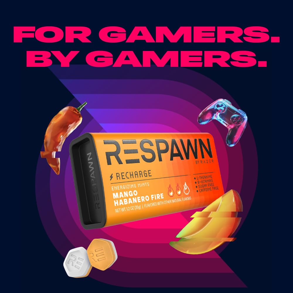 Eight 1-ounce RESPAWN packs for bulk freshness