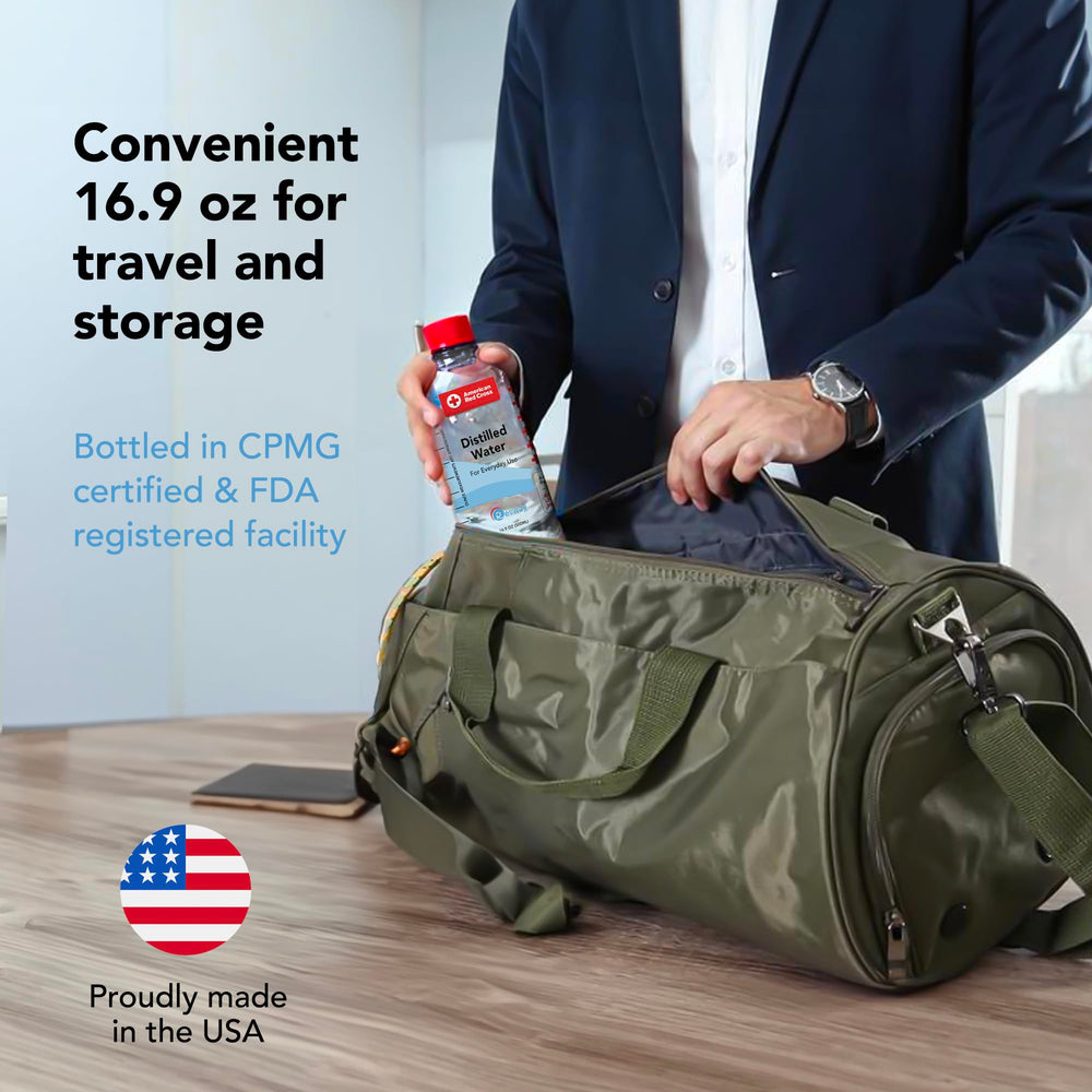 Resway distilled water transparent bottle conveying purity for everyday hydration and care.