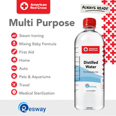 Resway water pack shot 12pack emphasizing convenience and bundle value.