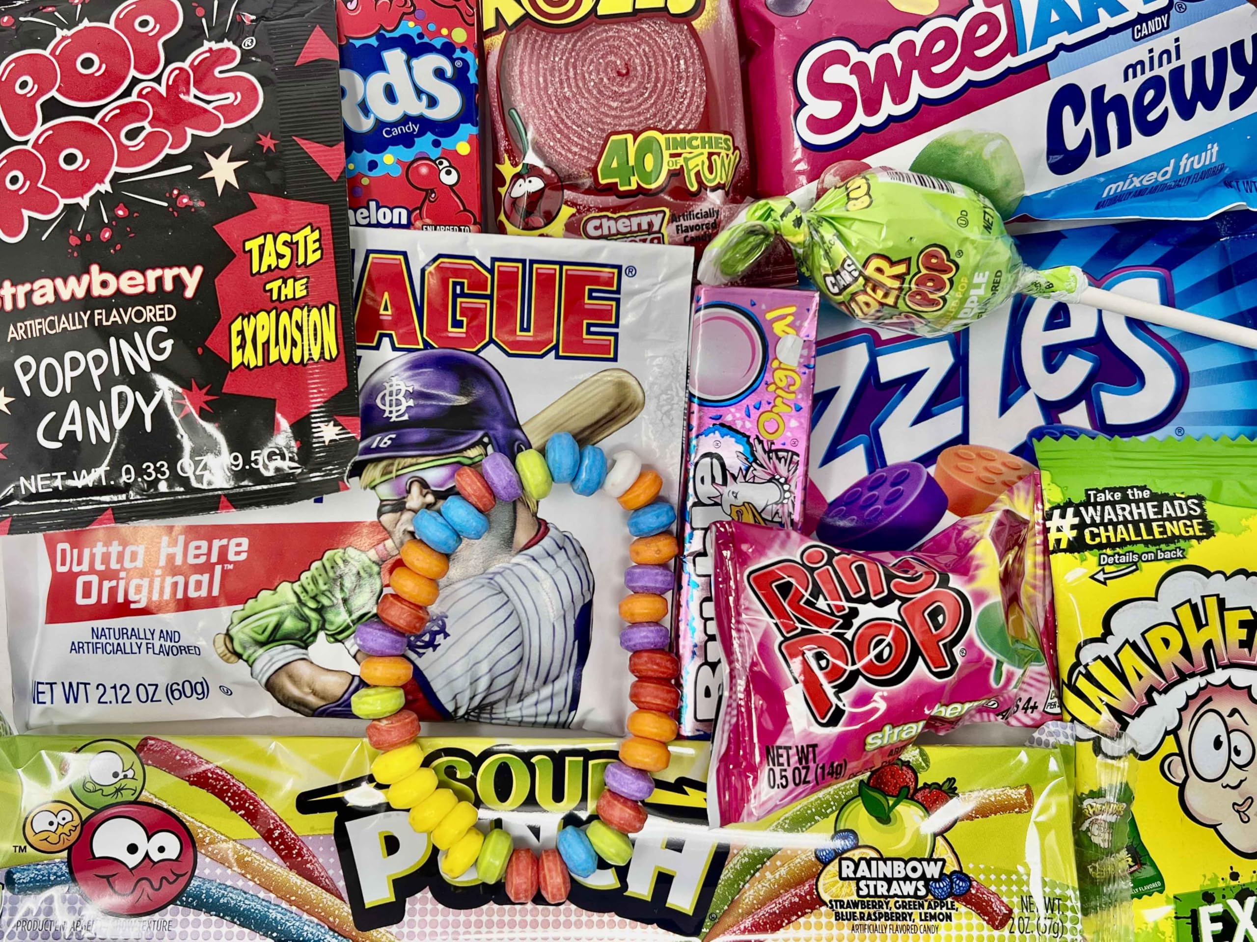 Retro Candy Yum packaging shot highlights gift-ready presentation.