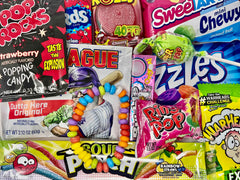 Retro Candy Yum packaging shot highlights gift-ready presentation.