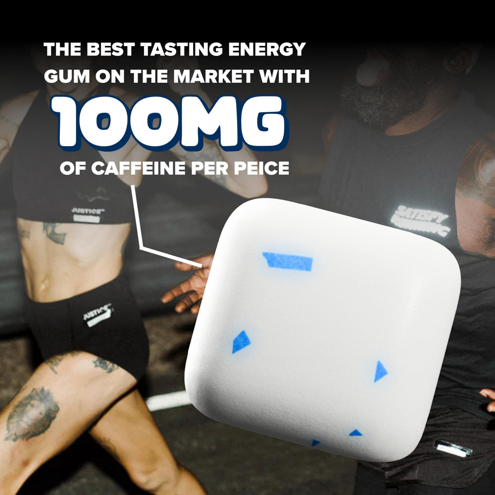 REV Gum 12-pack display offers convenient daily energy.
