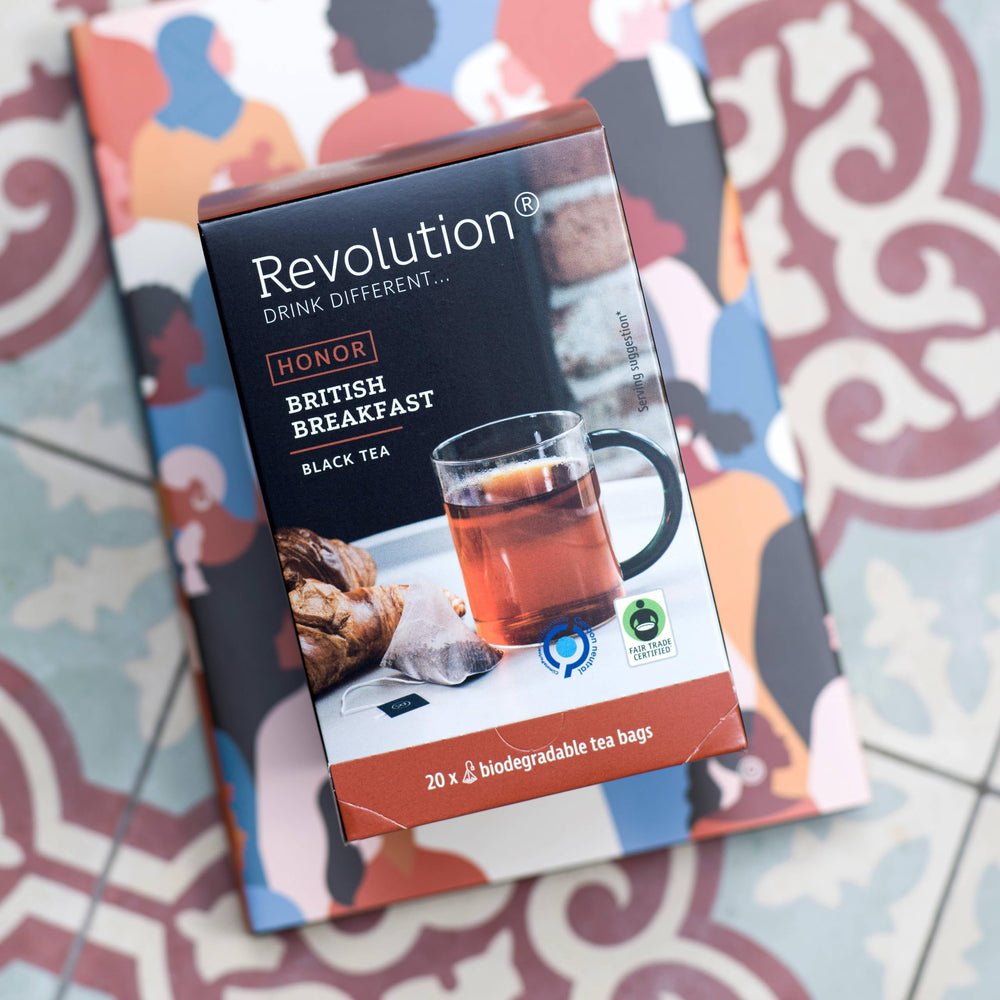 Revolution Tea English Breakfast morning ritual boosts daily routine.