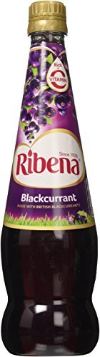 Ribena 850ml three-pack bottle, ideal for on-the-go refreshment.
