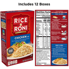 Rice-A-Roni Chicken cooking pot close-up showing simmering flavor.
