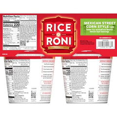 Rice-A-Roni Cups Mexican Street Corn ready to microwave for fast weeknight meals