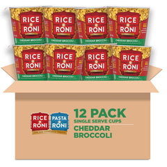 Rice-A-Roni Cups microwave-ready cup for a quick, savory dinner.