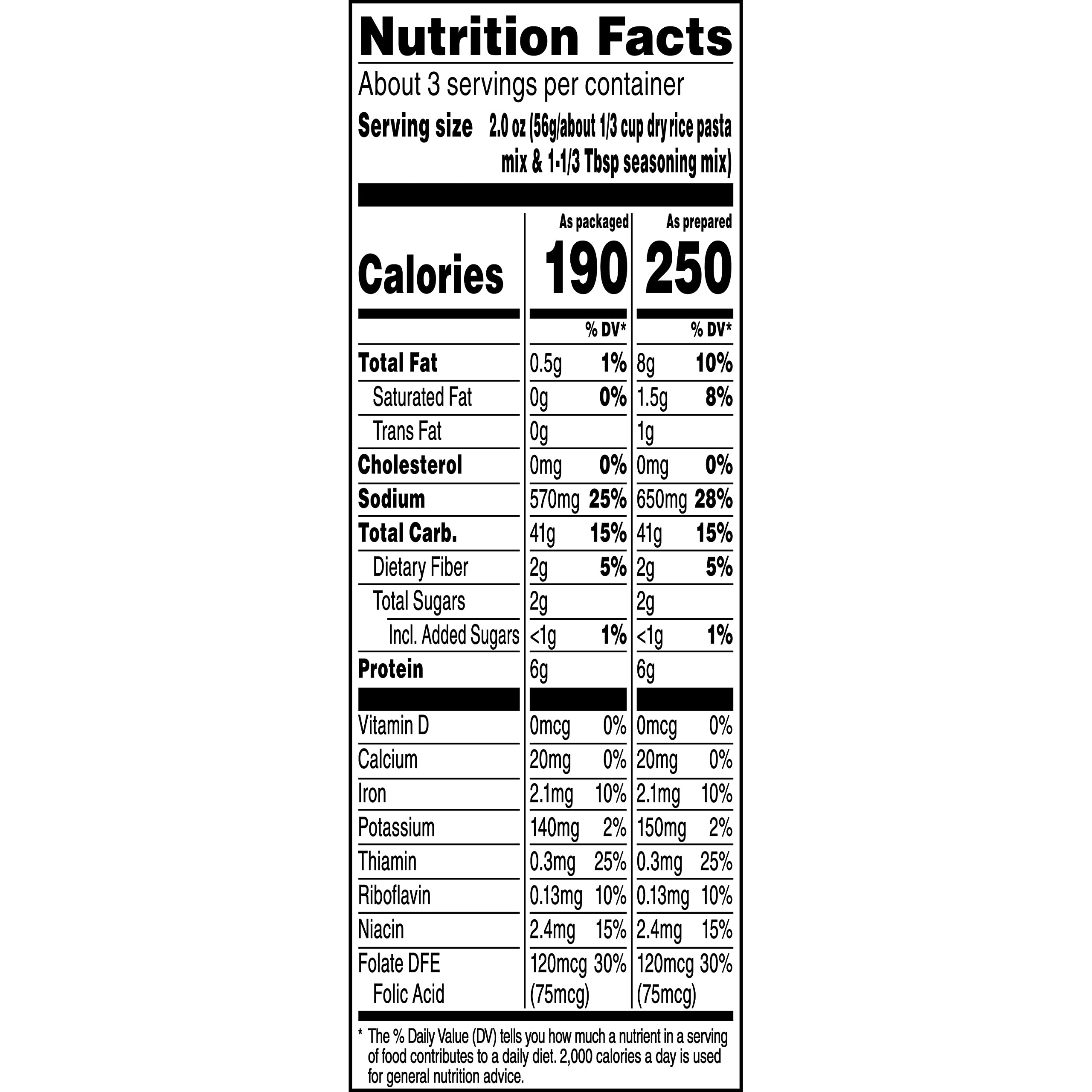 Rice-A-Roni Mexican Style 12-pack box on shelf