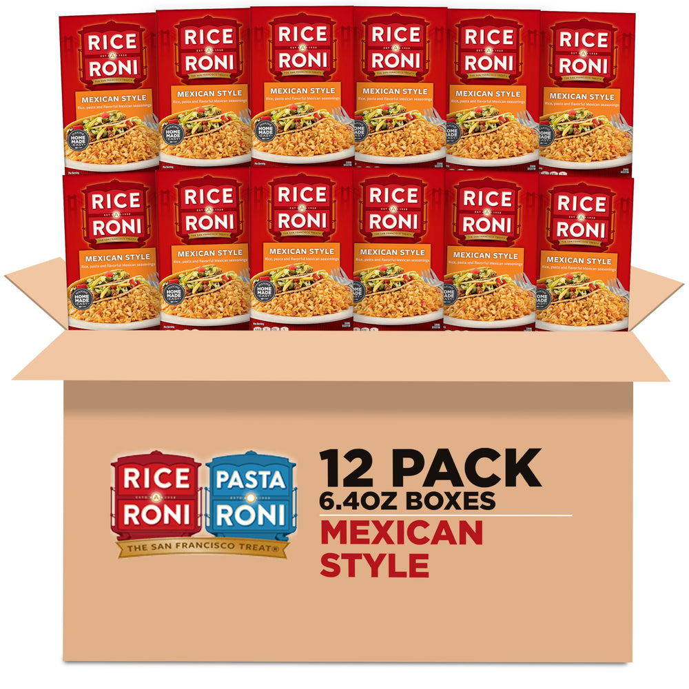 Rice-A-Roni Mexican Style ready-to-serve dish for busy families