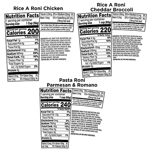 Rice-A-Roni Pasta Roni Parmesan Romano, convenient single-serve pasta cup.