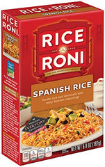 Rice-A-Roni Spanish Rice ingredients: rice and vermicelli textures.