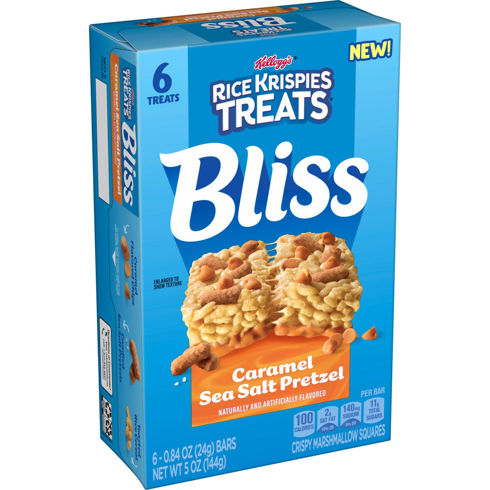 Rice Krispies Treats Bliss 5oz box is ideal for grab-and-go moments