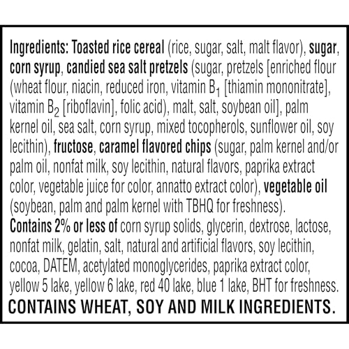 Rice Krispies Treats Bliss caramel-flavored coating forms a smooth bottom layer