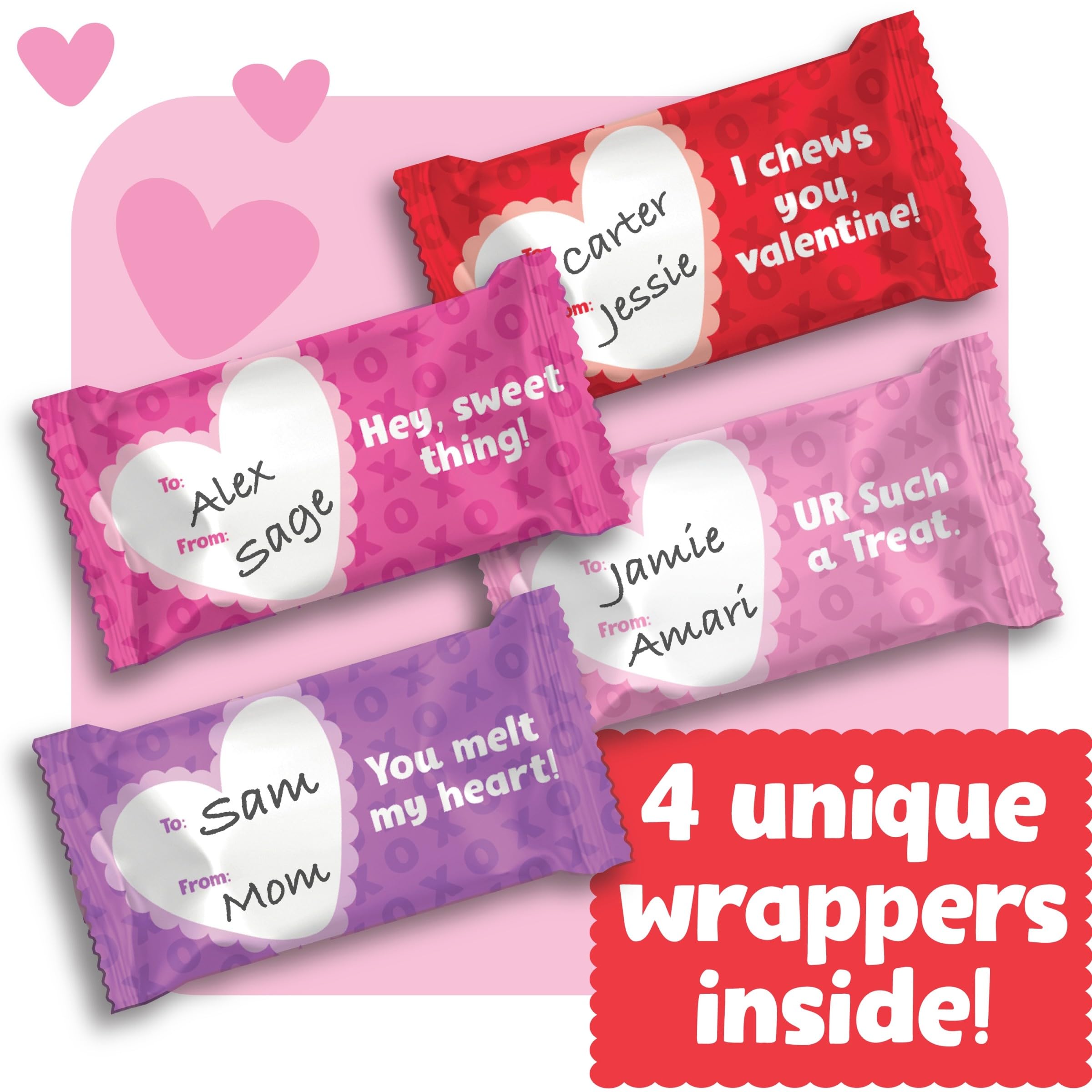Gift basket-ready Rice Krispies Treats mini bars for festive gifting.