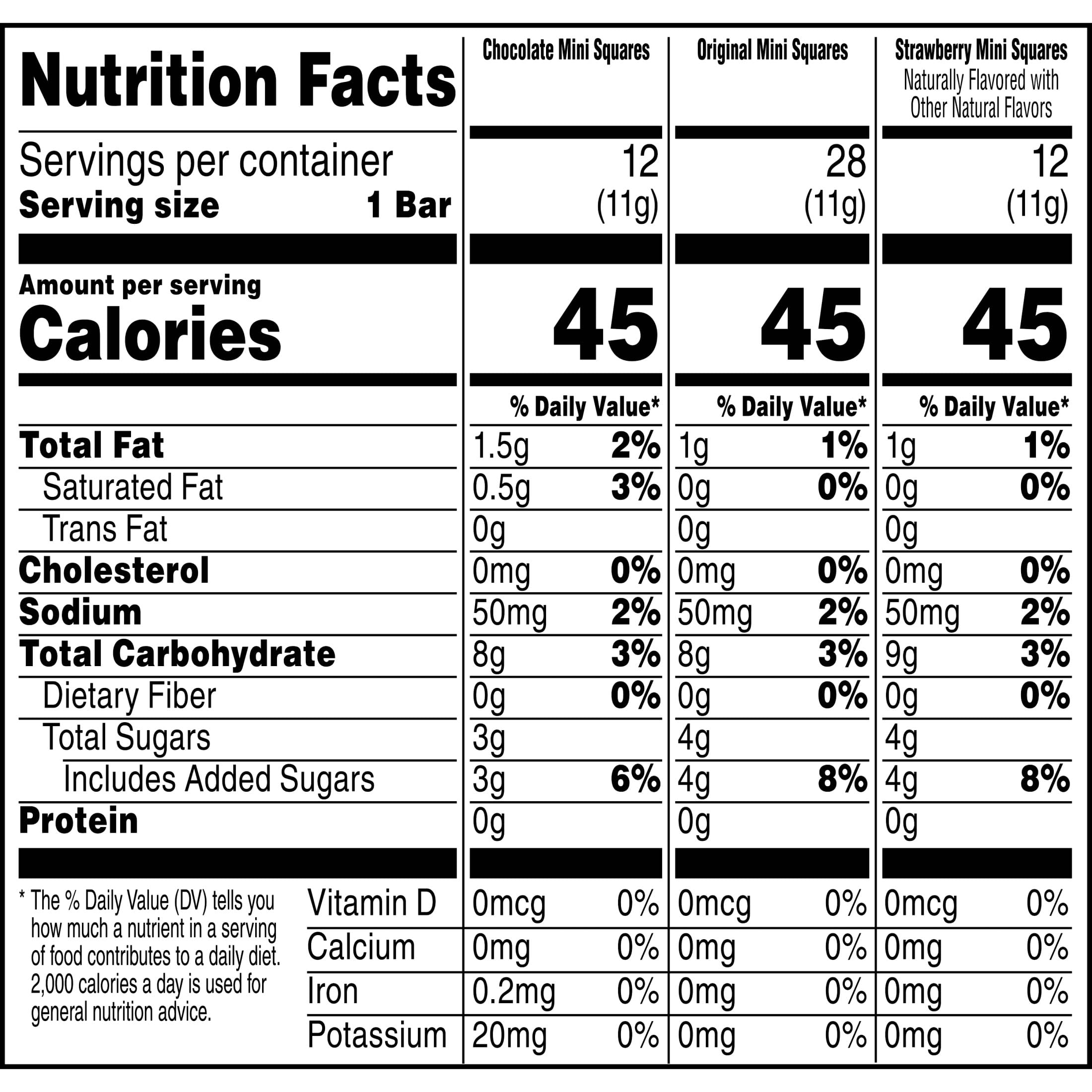 Rice Krispies Treats gift-ready bars in a goodie bag.