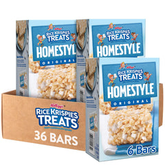 Rice Krispies Treats Homestyle Original box for family snack time