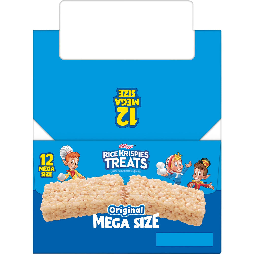 Rice Krispies Treats Mega Bar family snack table sparks shared moments.