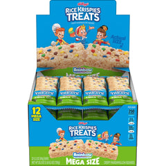 Rice Krispies Treats Mega Bars Rainbow box packaging for easy family snacking