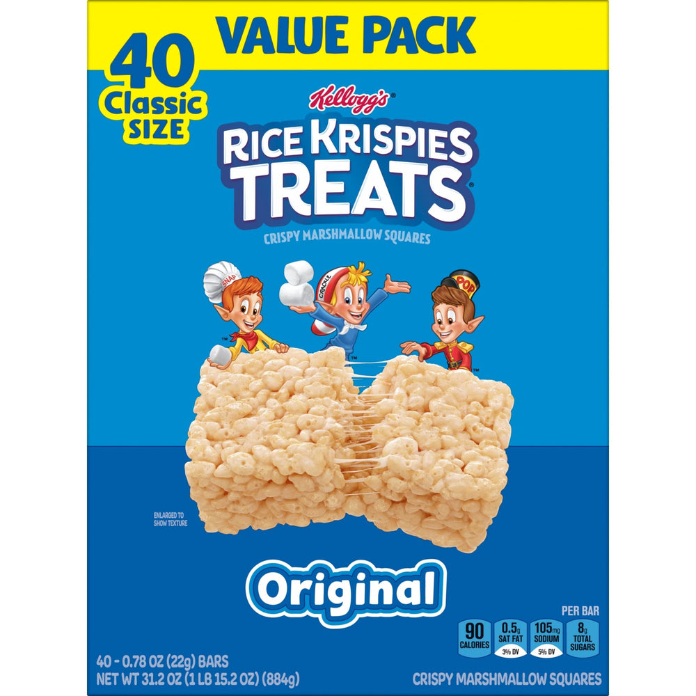 Rice Krispies Treats Original bars in care package for bright moments.