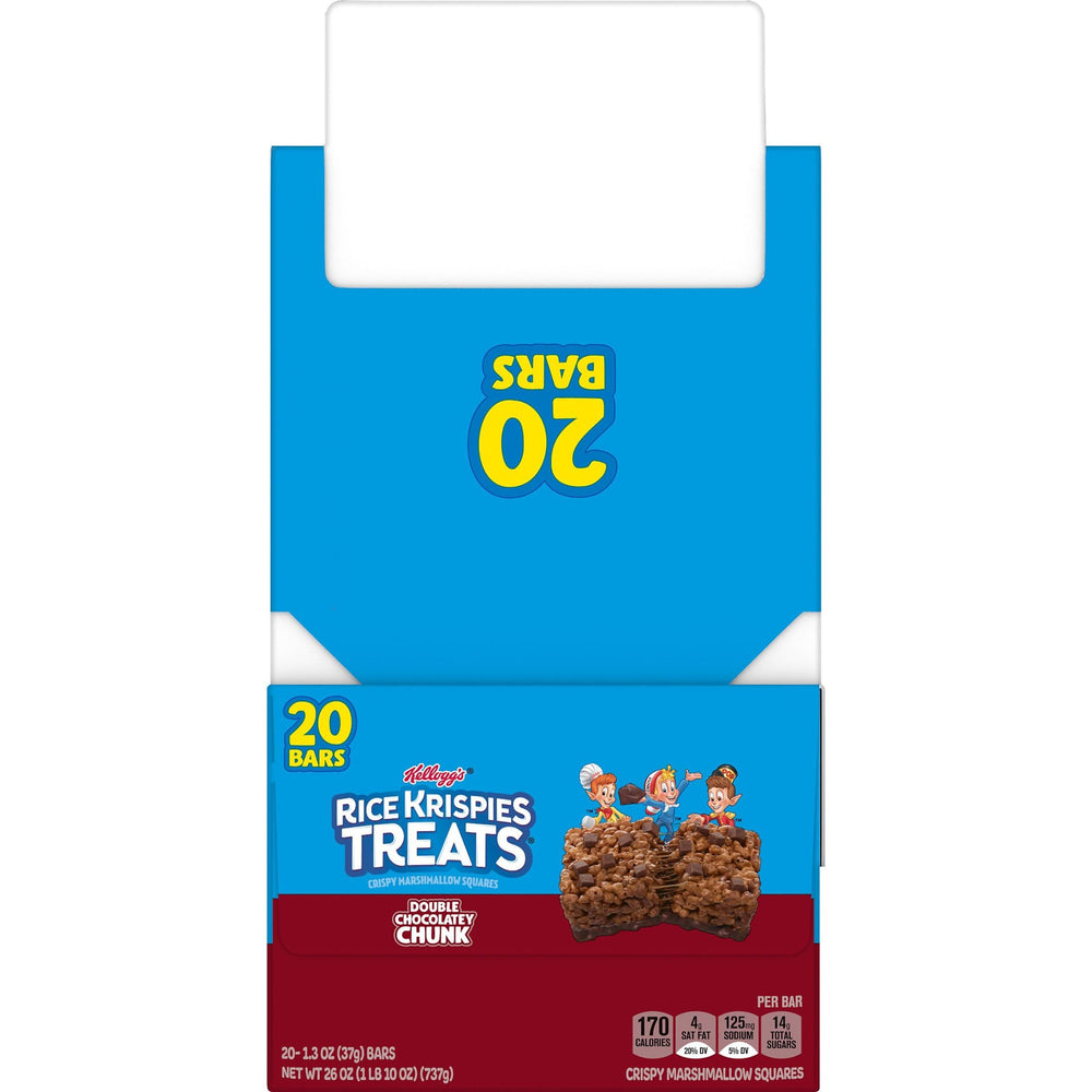Gift basket with Rice Krispies Treats Double Chocolatey Chunk for sharing.
