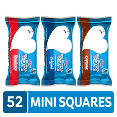 Rice Krispies Treats strawberry flavor bar close-up, fruity treat option.