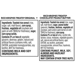 Rice Krispies Treats Variety Pack boxes displayed, ideal for sharing at gatherings.