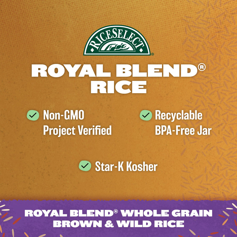 Label close-up showing Gluten-Free, Non-GMO, Kosher certifications